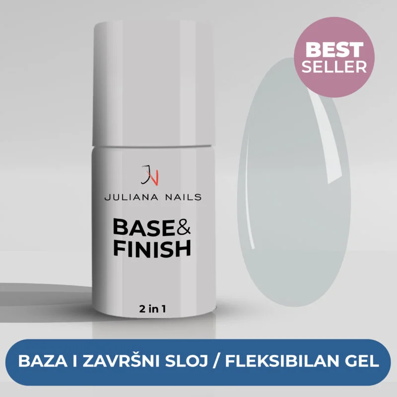 Gel Lak Base & Finish 15ml GL600110F