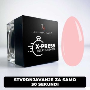 X-press Allround Gel - 30 Sek. - Cover Nude 15g GL100452