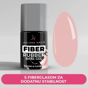 Fiber Rubber Base Gel - Nude 15ml GL106102