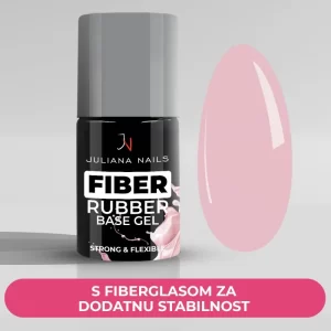Fiber Rubber Base Gel - Sweet Rose 15ml GL106105