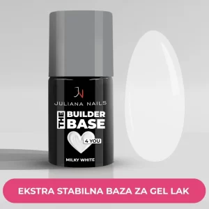 Gel Lak 4 YOU - The Builder Base - Milky White 15ml GL4Y2013